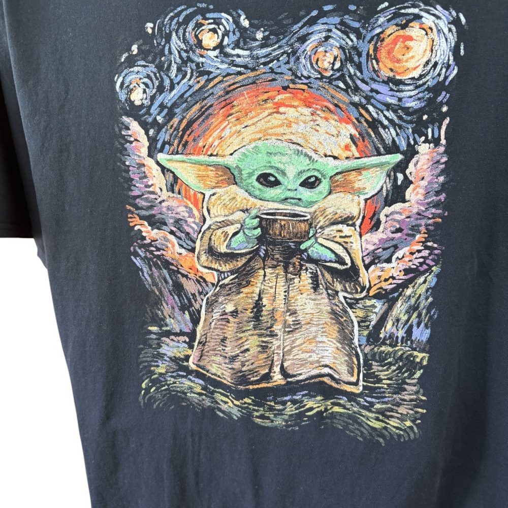 Fifth Sun/Star Wars Grogu/The Child T-Shirt, size 2XL, summer, casual, beach - Picture 2 of 4